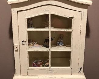 Terrific Hanging Wall Shelf Cabinet