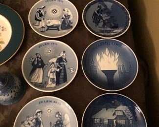 Danish Porcelain Plates
