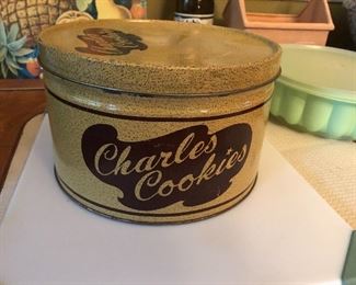Charles Cookies Tin