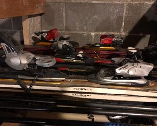 Salomon Skis & Bindings
Burton Snowboard
Poles, Goggles & Helmet