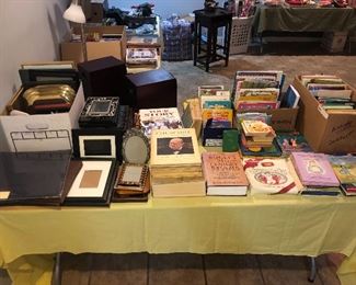 Books, Frames Etc.