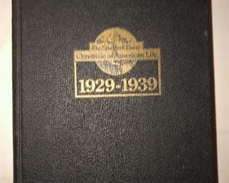 Chronicle of American Life 1929-1939