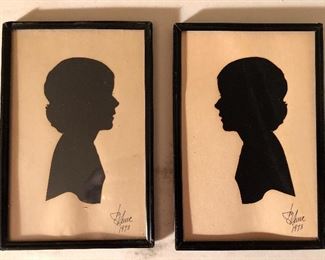 Two Lovely Silhouettes