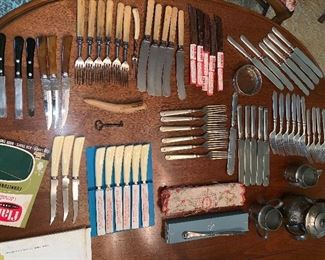 Vintage  Tableware and Knife Sets