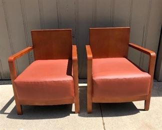 French Lounge Chairs / 1970’s. 