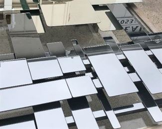 1980’s brutalist mirrors. 