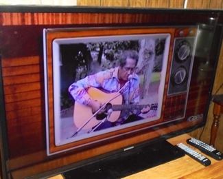 Samsung Flat screen TV 30" works