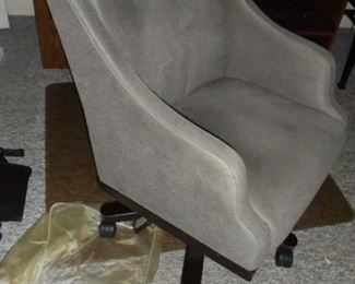 Gray office chair