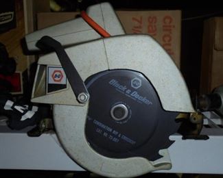 Black & Decker circular saw