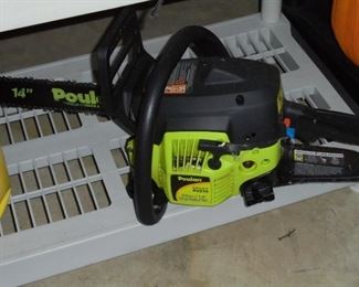 Poulan 14" chain saw
