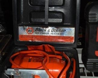 Black & Decker 2 speed jigsaw set