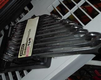 Stanley combination wrench set
