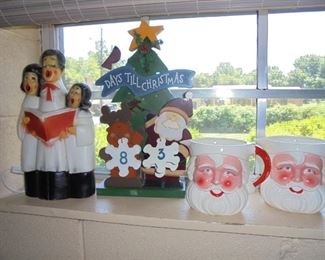 Vintage / mid century Christmas decorations