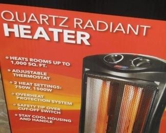Quartz radiant heater NIB