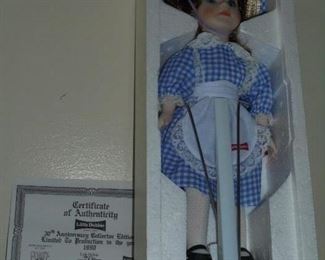 30th anniversary 'Little Debbie' doll collectors edition 1990 w/COA
