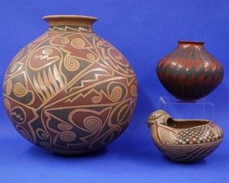 Tarahumara Pottery by Gloria Hdez, Eusebio Sandoval Socorro Sandoval