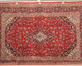 Kashan Rug, measures  9'6" x 14'