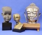 Metal & Stone Busts