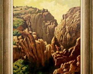 Rowland Leach (1885-1963) - Oil on Canvas