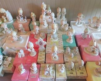 So many Precious Moments figurines to choose from - all in excellent condition! 