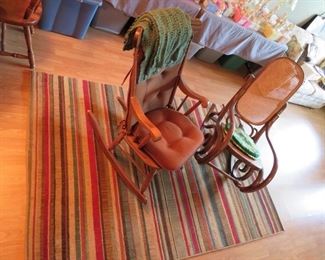 Rocking Chairs and Area Rugs
