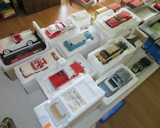 Collectible Danbury Mint Scale Automobile Models