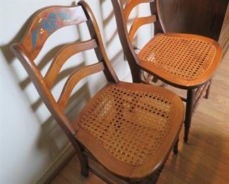 Adorable Stenciled Chairs