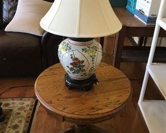 Ginger jar lamp