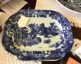 Blue Flow platter