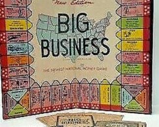 VINTAGE BIG BUSINESS GAME 1930s COMPLETE WITH GAME PIECES LA6119https://www.ebay.com/itm/113771190532