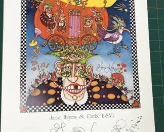 Jamie Hayes Remarque Signed Artist Proof 1997 Caribbean Carnival LAC027https://www.ebay.com/itm/113771212011
