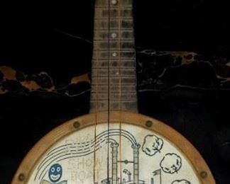 Folk Art banjo
