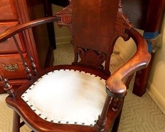 Speaking Of Rocking...Check Out This Stunning Antique Rocker...She's Amazing!...