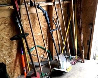 and Garden/Yard Tools...
