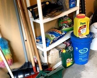 Yard Tools In The Garage Too...
