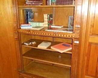 Early American bookcase