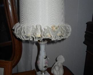Vintage dresser lamps  we have a pair