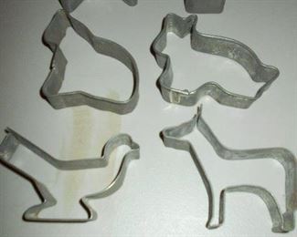 Antique cookie cutters