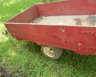 Sturdy yard wagon