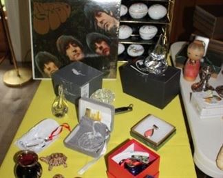 Some collectibles including The Beatles, "Rubber Soul" album in pristine condition 