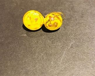 Beautiful clip on earrings made in Italy