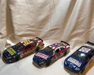 NASCAR National Guard Diecast Cars