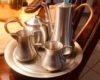 Pewter Tea Set