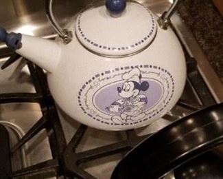 Mickey Mouse teapot! 