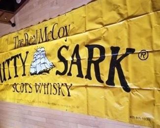 This Cutty Sark banner is Huge! 