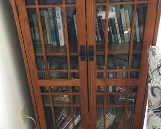 Mission oak style bookcase
