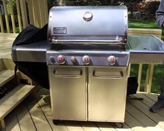 Weber Genesis natural gas BBQ