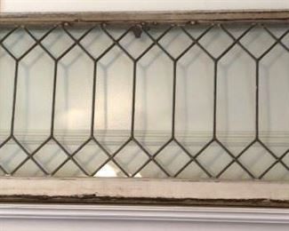 Vintage Leaded Glass Windows
