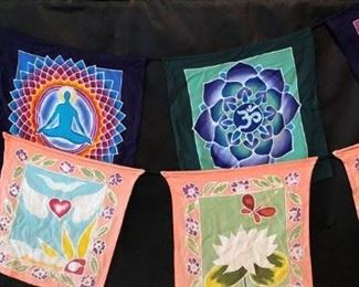 Batik Prayer Flags and Banners