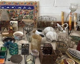 Candles, Votives, Decorative Candle Holders...Incense